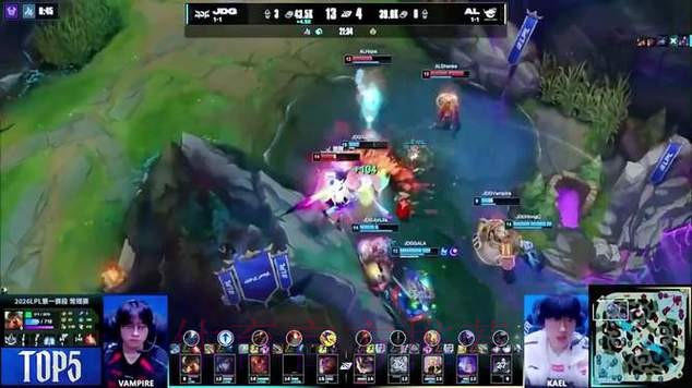 LPL第一赛段常规赛W1D5每日TOP5:Xiaoxu玉龙出海,神风连招 LPL第一赛段常规赛W1D5每日TOP5:Xiaoxu玉龙出海,神风连招